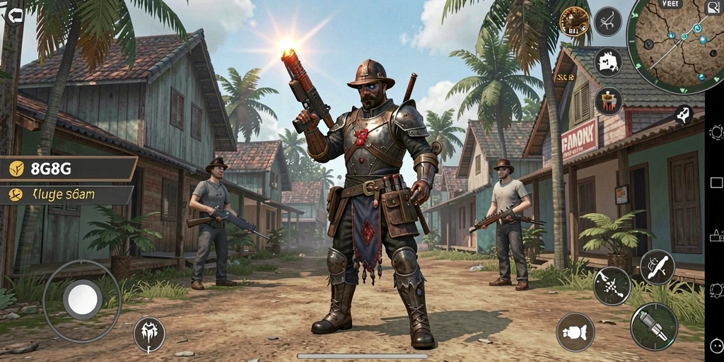 Gameplay 8G8G menampilkan pengalaman simulasi yang mendalam dan mengasyikkan.
