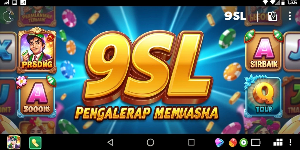 Tampilan gameplay seru dari 9SL di layar smartphone.