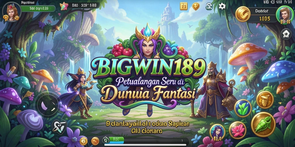 Tampilan gameplay menakjubkan dari BIGWIN189 dalam petualangan yang seru.