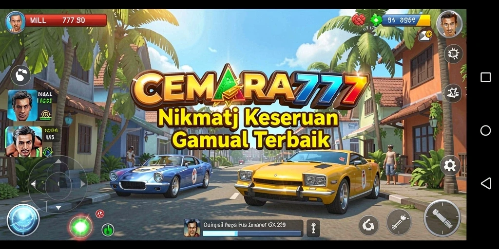 Tangkapan layar CEMARA777 menampilkan gameplay menyenangkan dengan warna-warna cerah.