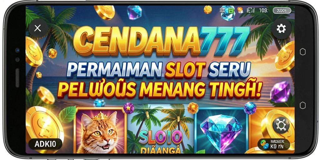 Tampilan gameplay CENDANA777 yang menarik dan interaktif dalam slot.