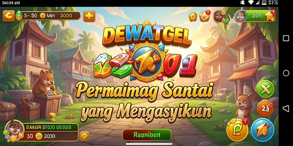 Tangkapan layar DEWATOGEL menampilkan gameplay seru dan menghibur.
