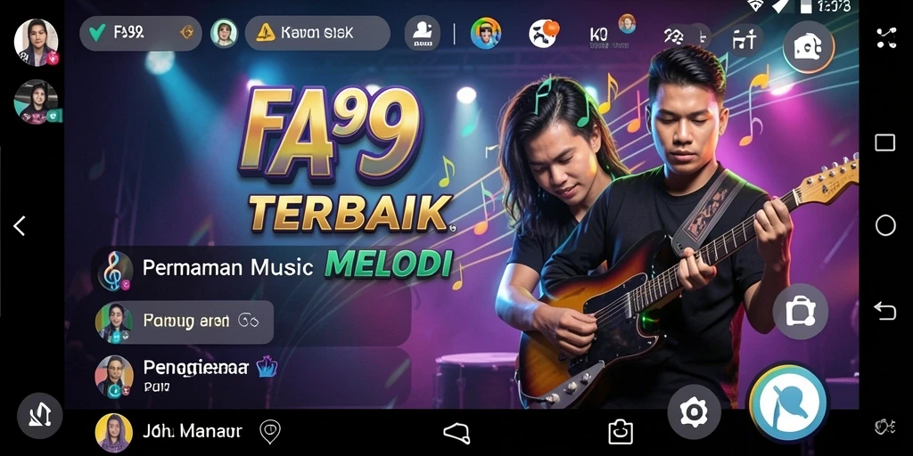 Tampilan gameplay FA99 yang seru dan menarik.