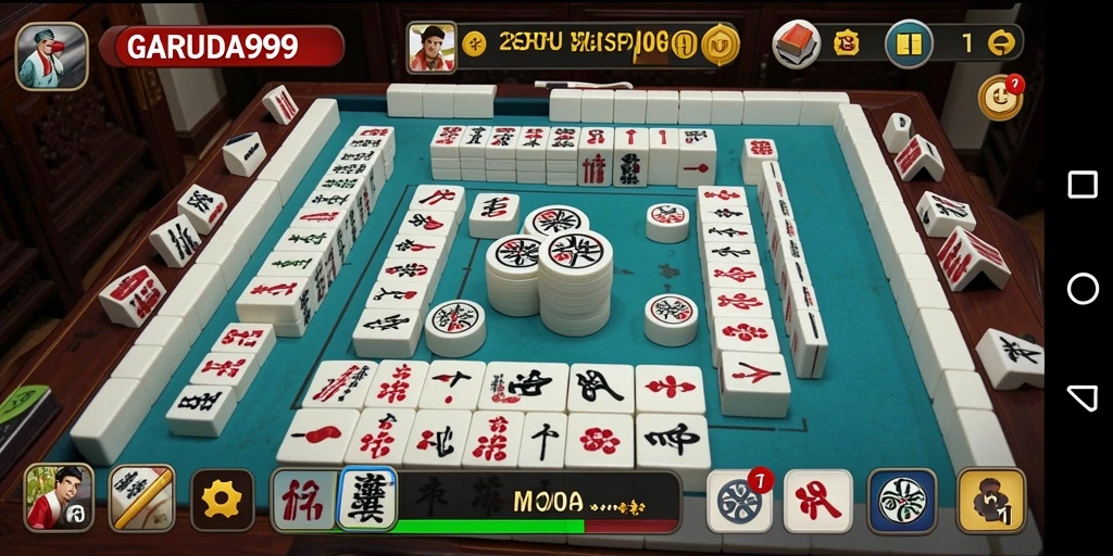 Gameplay Mahjong seru dengan efek visual yang menakjubkan.