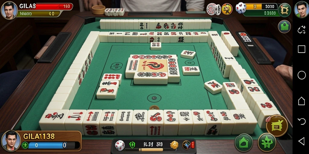 Gameplay Mahjong yang seru dan mengasyikkan di GILA138.