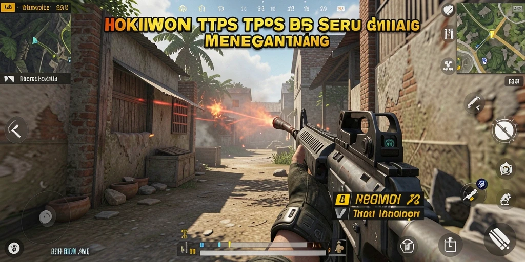 Tampilan gameplay <strong>HOKIWON</strong> yang mendebarkan dan penuh aksi.
