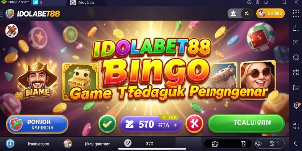 Gameplay Bingo yang mengasyikkan dan penuh warna.