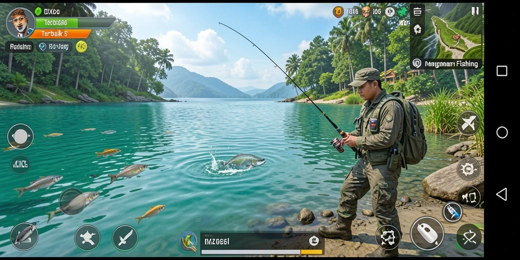 Gameplay memancing yang menarik di IDX66 dengan grafik memukau.