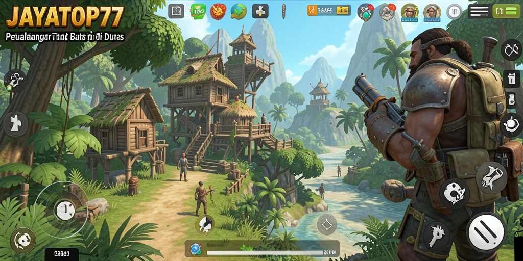Tangkapan layar dari gameplay seru JAYATOP77 di dunia terbuka.
