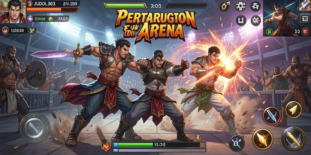 Tampilan gameplay JUDOL303 yang menarik dan seru.