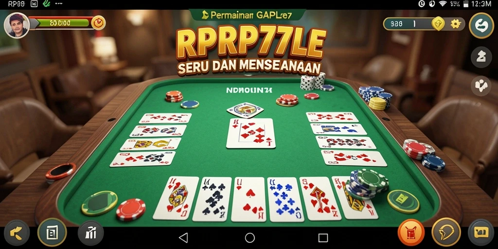 Screenshot menampilkan gameplay seru RPRP777 dengan pemain aktif.