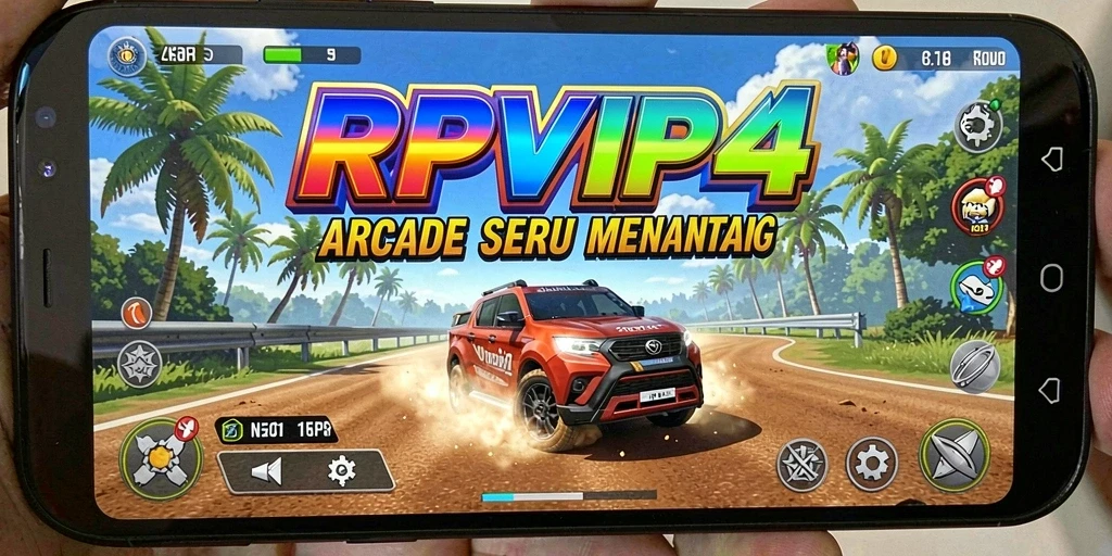 Tampilan gameplay seru dari RPVIP4 yang menantang.