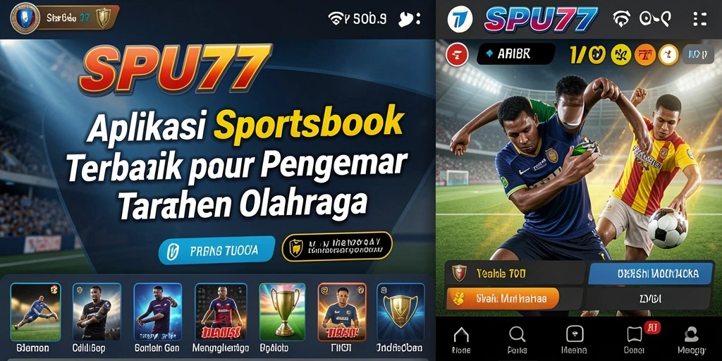 Tampilan gameplay menarik dari aplikasi sportsbook SPBU77.