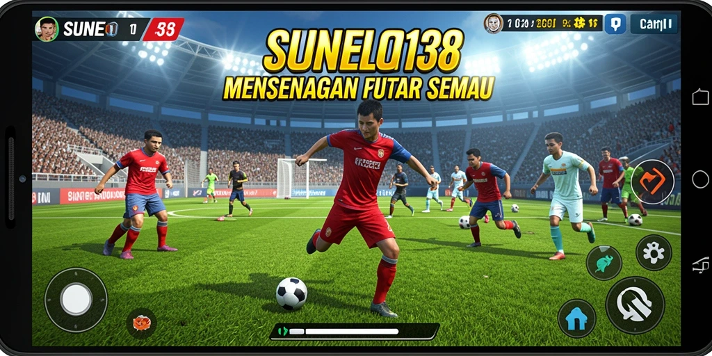 Tampilan menarik dari gameplay SUNEO138 dengan aksi olahraga mendebarkan.
