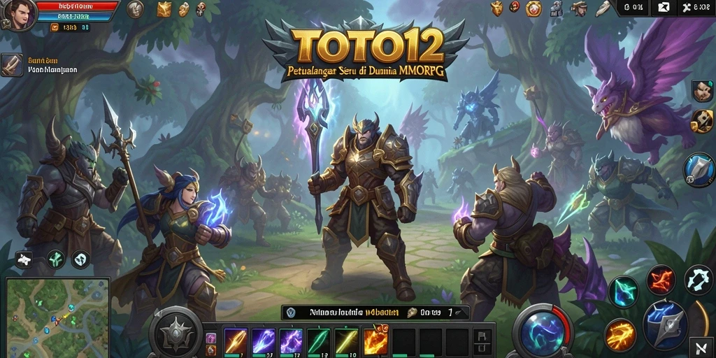Tampilan gameplay <strong>TOTO12</strong> yang mendebarkan di dunia MMORPG.